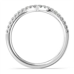 18k White Gold Apuliana Diamond Ring '1/5 Ct. tw'