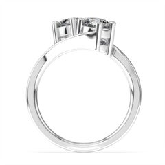 18 Karat Weißgold Artemis Diamantring '1 Karat. tw'