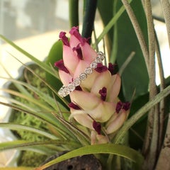 18 Karat White Gold Bezel Set Eternity Band 0.45 Carat of Diamond