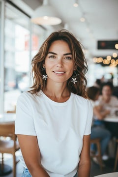 Boucles d'oreilles vintage en or blanc 18 carats avec fleurs en diamant noir et blanc par Stefan Hafner