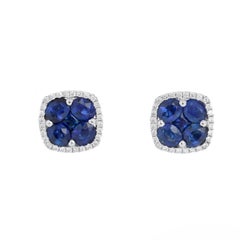 Sapphire Stud Earrings