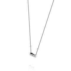 18 Karat White Gold Bow-Tie Diamond Necklace '1/5 Carat'