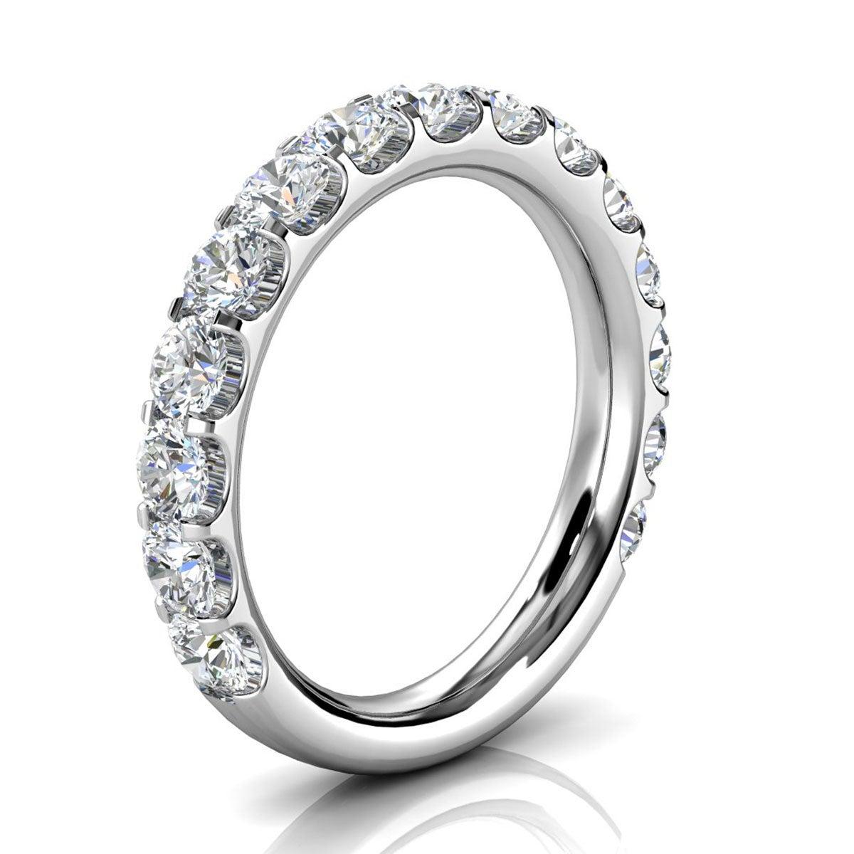 For Sale:  18K White Gold Carole Micro-Prong Diamond Ring '1 1/2 Ct. tw' 2