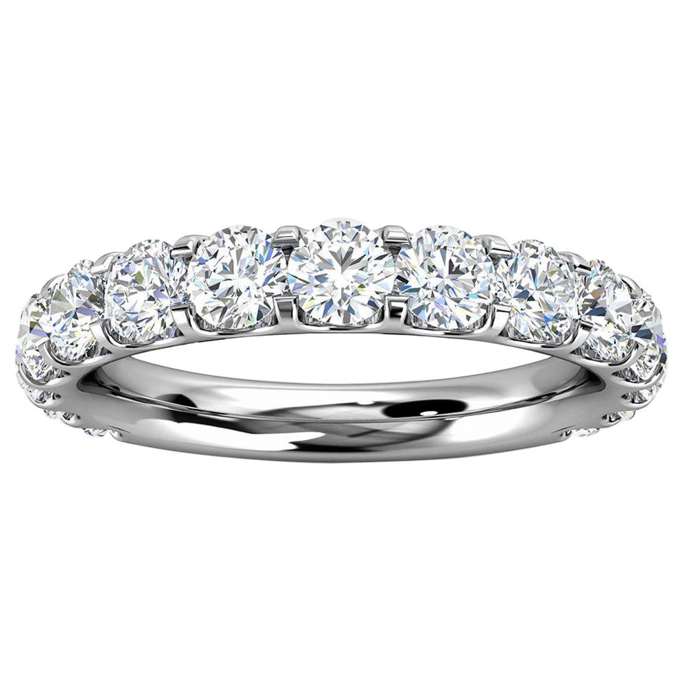 For Sale:  18K White Gold Carole Micro-Prong Diamond Ring '1 1/2 Ct. tw'