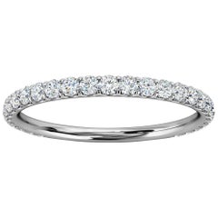 18K White Gold Carole Micro-Prong Diamond Ring '1/3 Ct. tw'