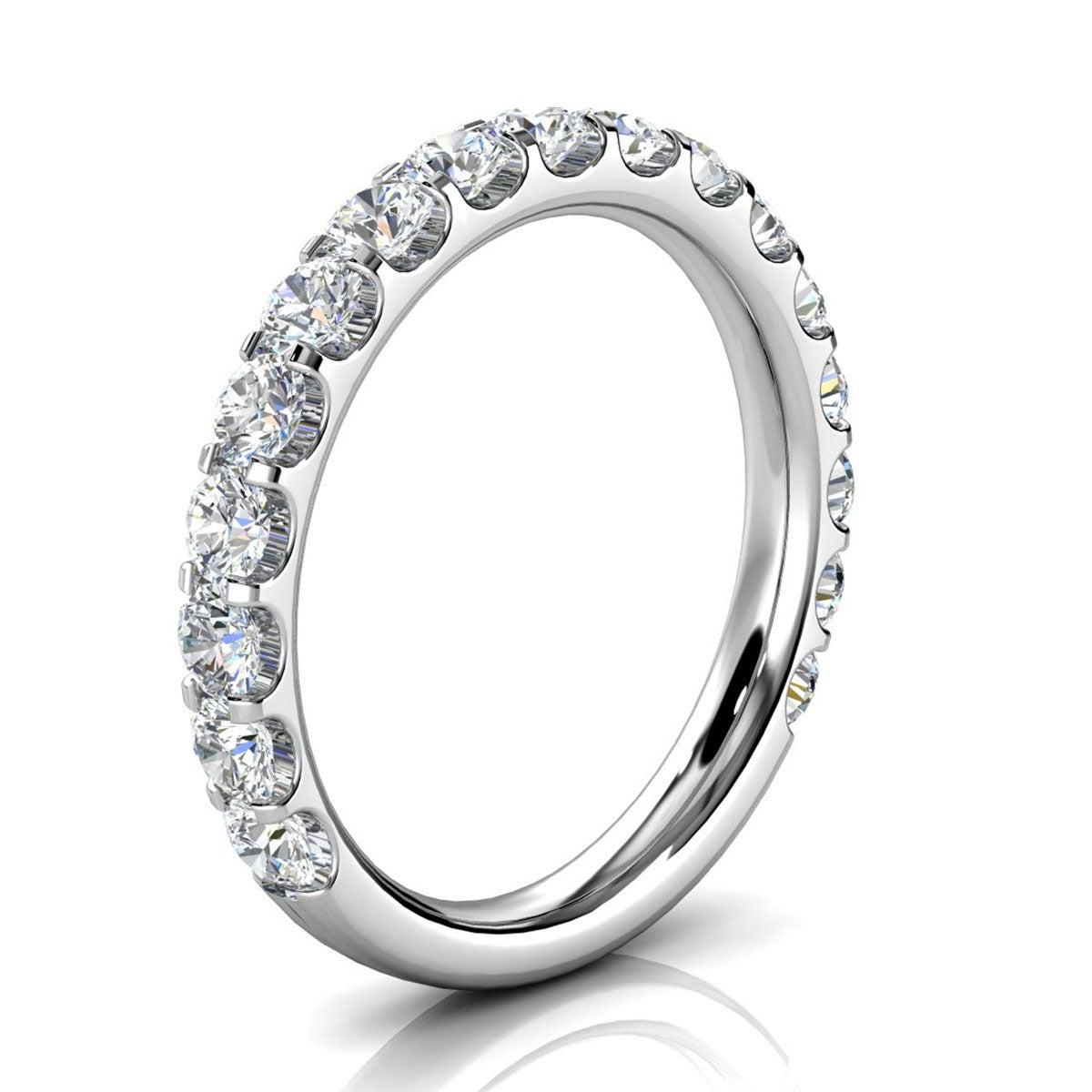 For Sale:  18k White Gold Carole Micro-Prong Diamond Ring '1 Ct. tw' 2
