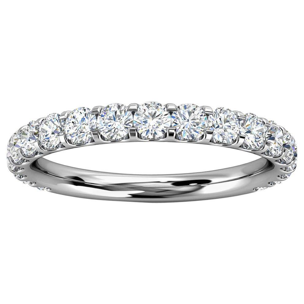 18k White Gold Carole Micro-Prong Diamond Ring '3/4 Ct. tw'