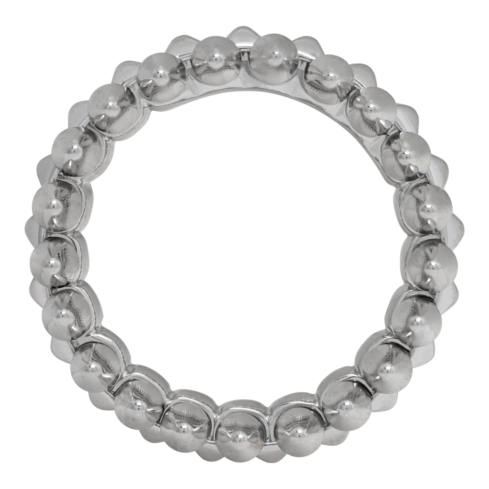 Women's 18k white gold Cartier Clash de Cartier ring