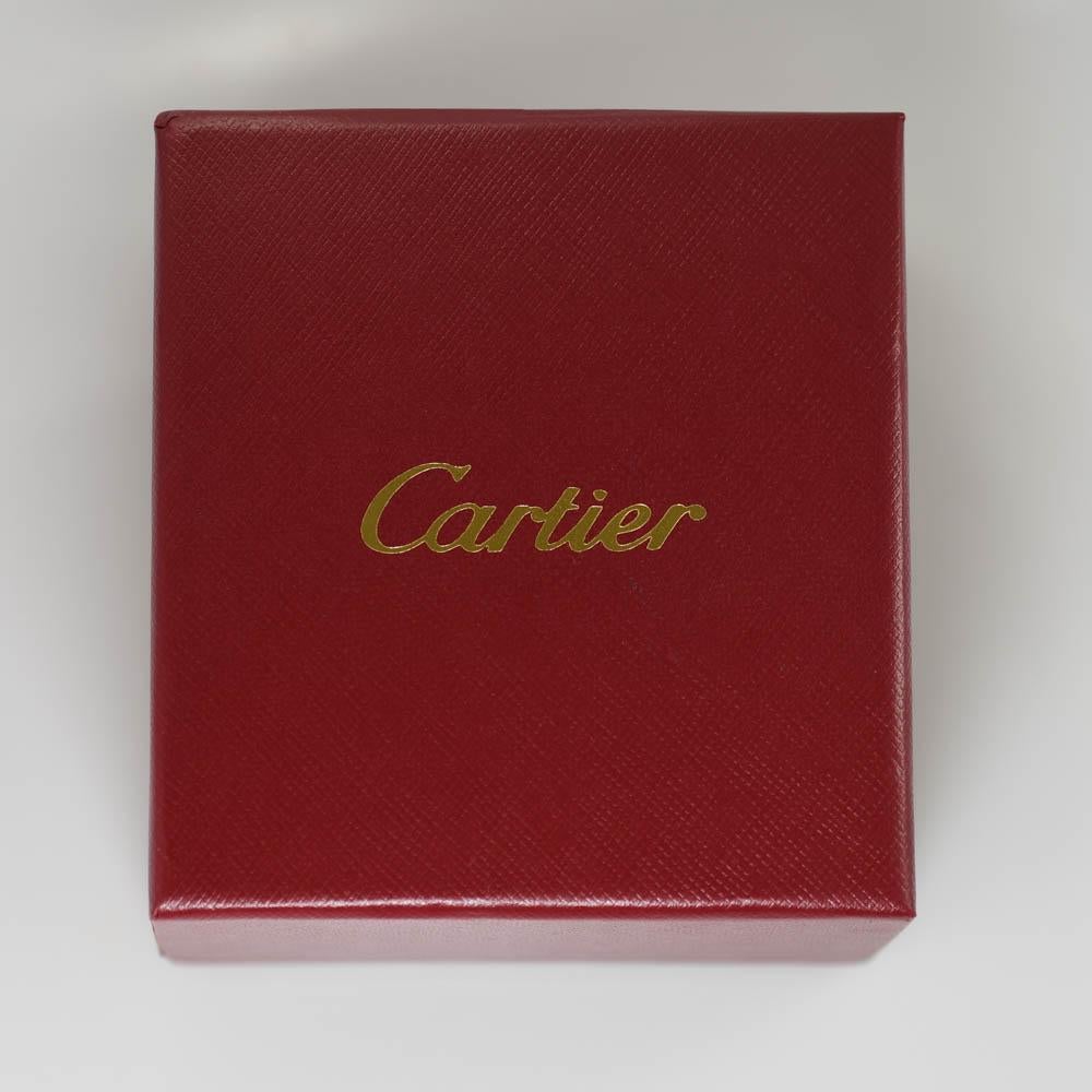 18 Karat Weißgold Cartier Diamant-Love-Ring, 1,00 Karatdw, mit Schachtel 3