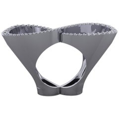 18 Karat Gold Cocktail Ring with 1.00 Carat of G Color VVS1 Clarity Diamonds 18 Karat Gold Cocktail Ring with 1.00 Carat of G Color VVS1 Clarity Diamonds