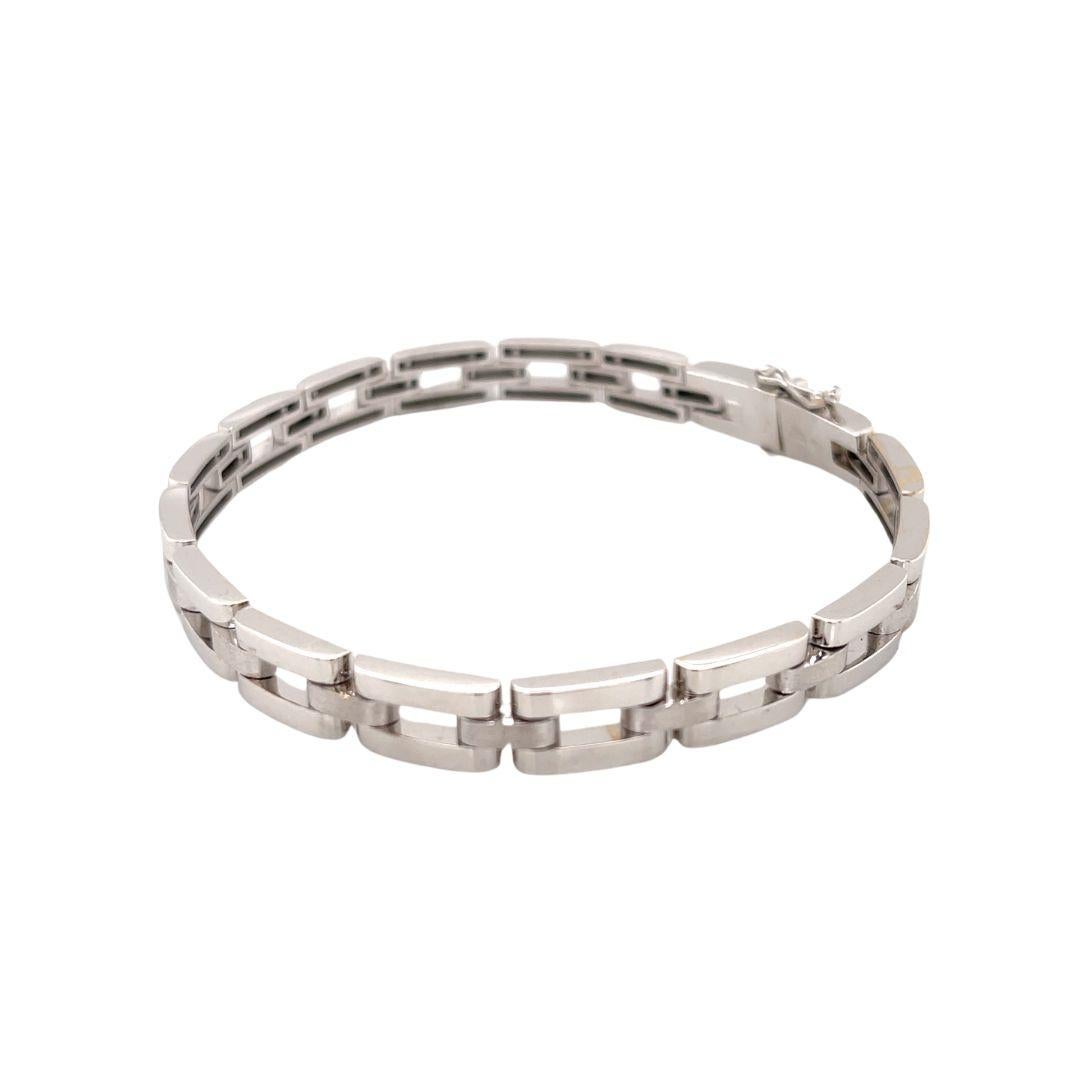 Bracelet H-Link contemporain en or blanc 18K Neuf - En vente à Ridgefield, CT