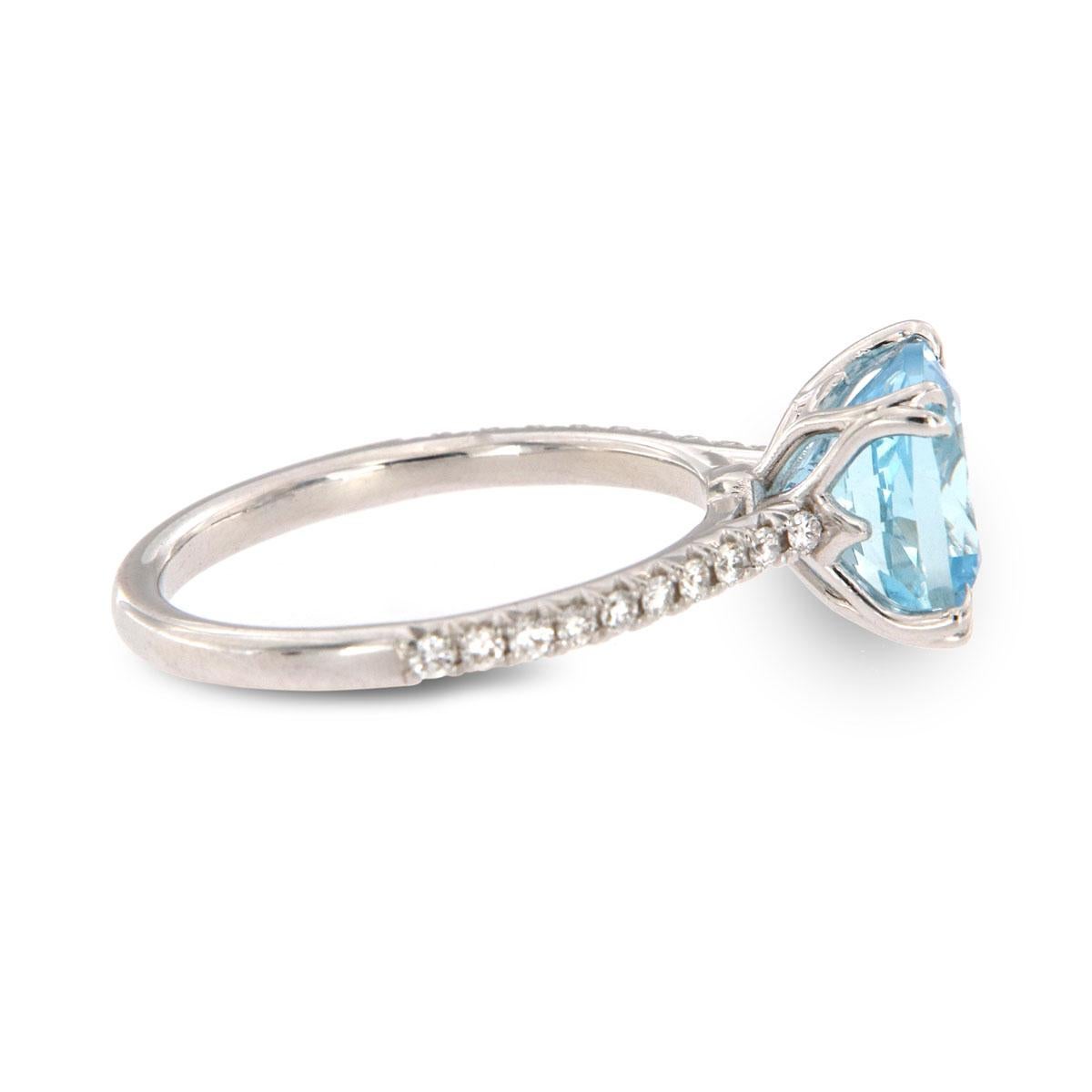 5 carat aquamarine ring
