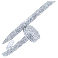  Cartier Or blanc 18k Diamant 374 Ronde taille brillant totalisant 2,26 Carat