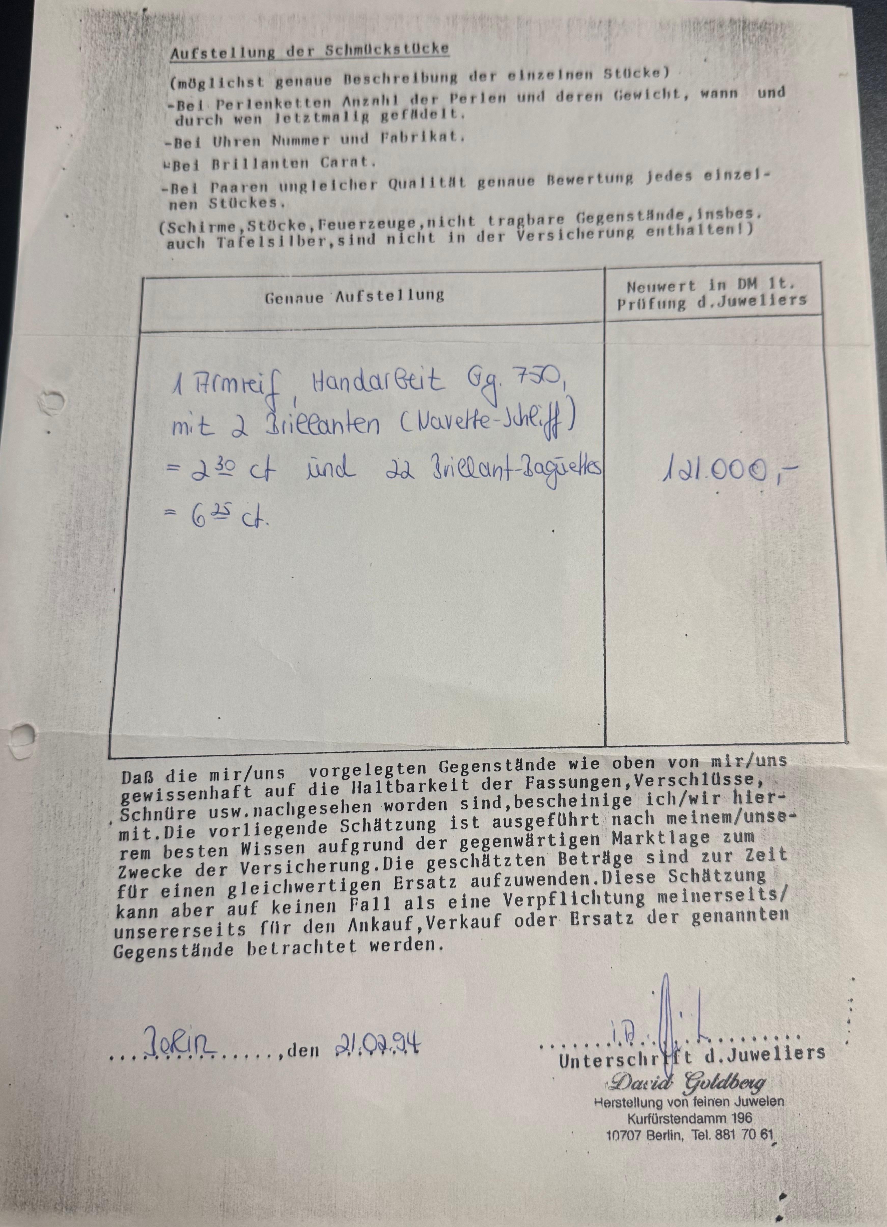 Taglio baguette Bracciale con diamanti in oro bianco 18K - 8,5 carati, diamanti Navette e Baguette in vendita