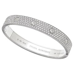 18K White Gold Diamond Bracelet