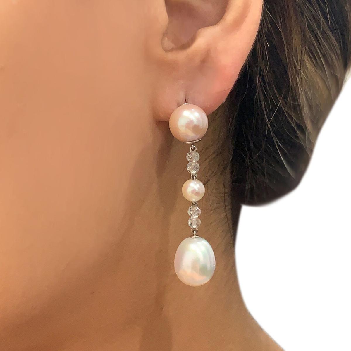 earring white background