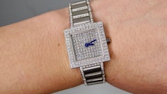 Diamond Wrist Watch 18k White Gold