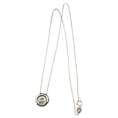 18k White Gold Diamond Necklace