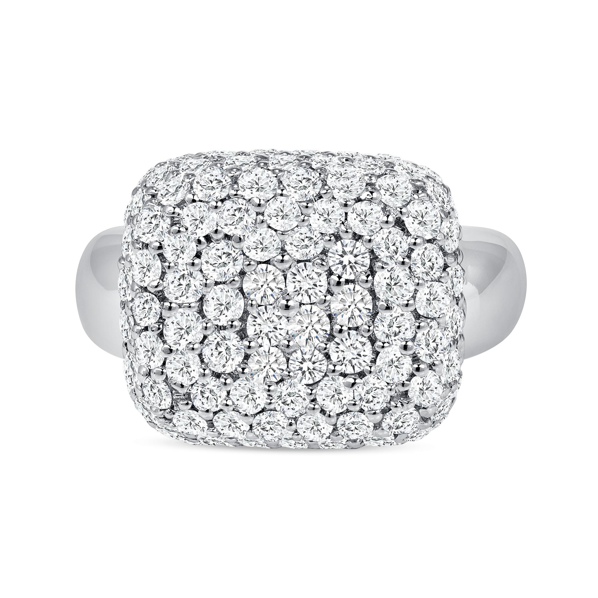 18K White Gold 1.60 Carat Genuine Diamonds 
Quality of Diamond: G Color VS Quality 
Total Gold Weight: 18.7 Grams