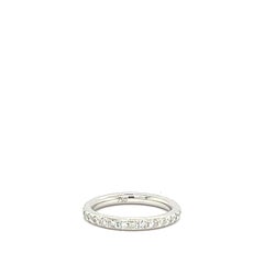 18K Weißgold Diamantring