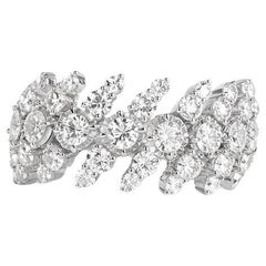 18K White Gold & Diamond Ring