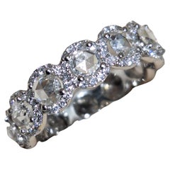 Used 18K White Gold Diamond Ring