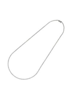 18K White Gold Diamond Tennis Necklace, 4.50ct