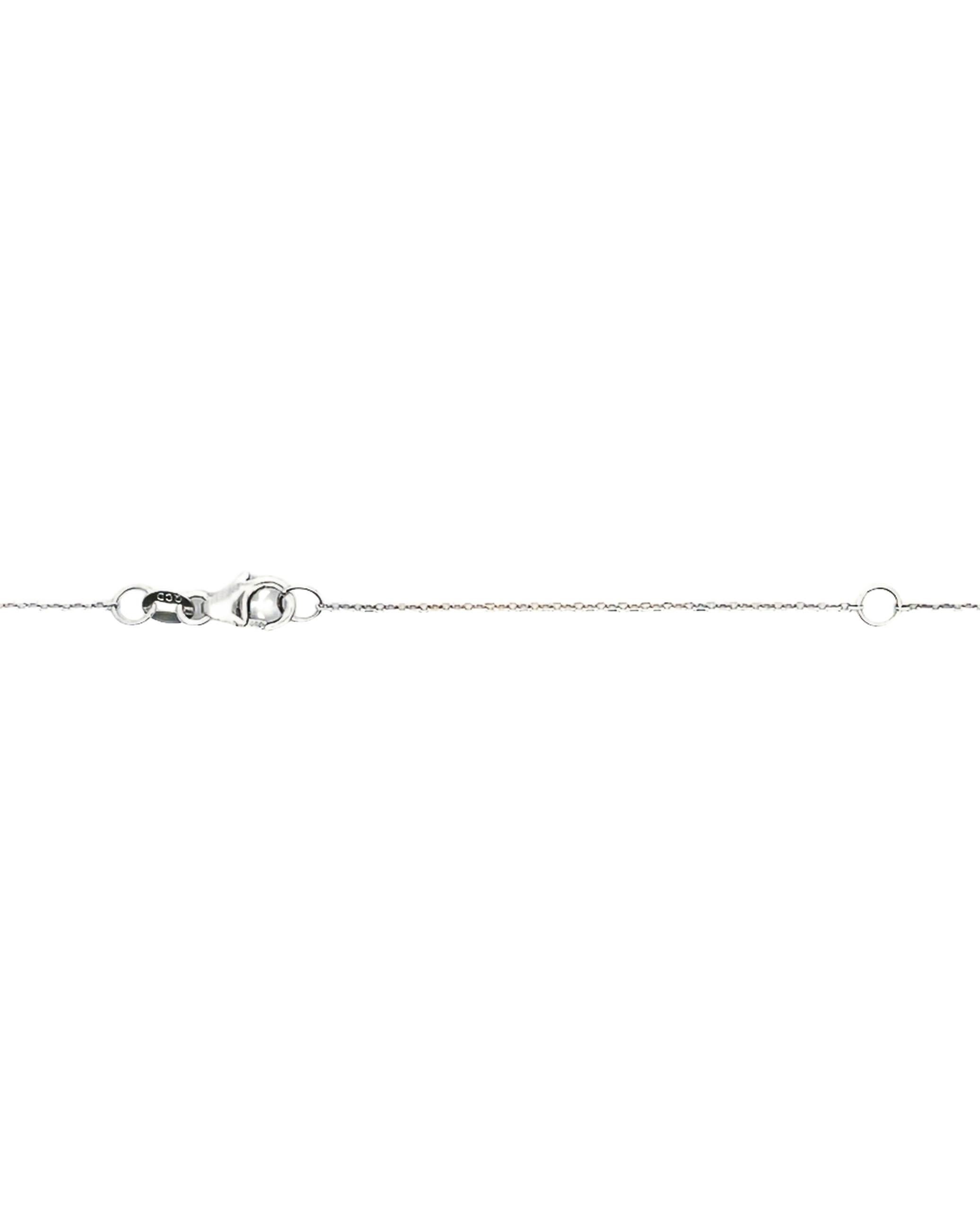 Pear Cut 18K White Gold Double Halo Aquamarine and Diamond Necklace For Sale