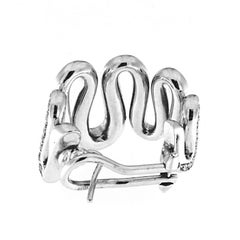 Pendientes Oro Blanco 18 Kilates y Diamantes - Micheletto