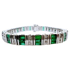 Emerald Tennis Bracelets