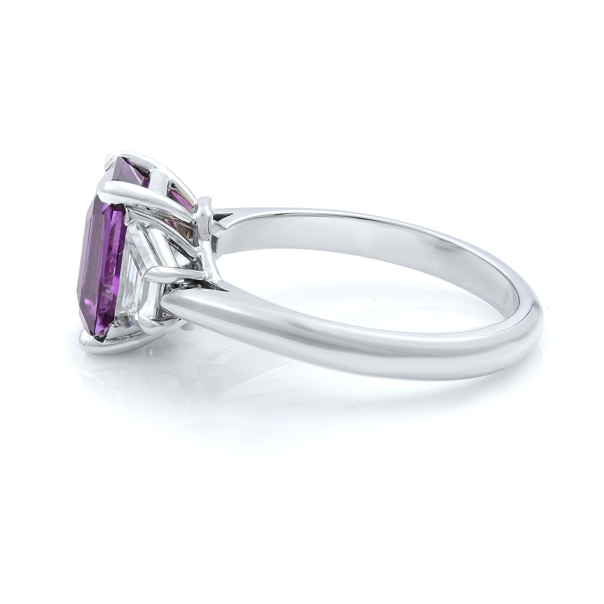 engagement rings purple sapphire