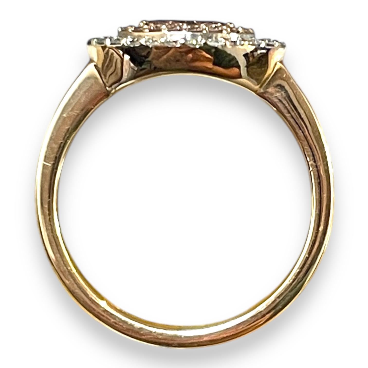 Marquise Cut 18k White Gold Fancy Pink Marquise Dia/ RIng For Sale