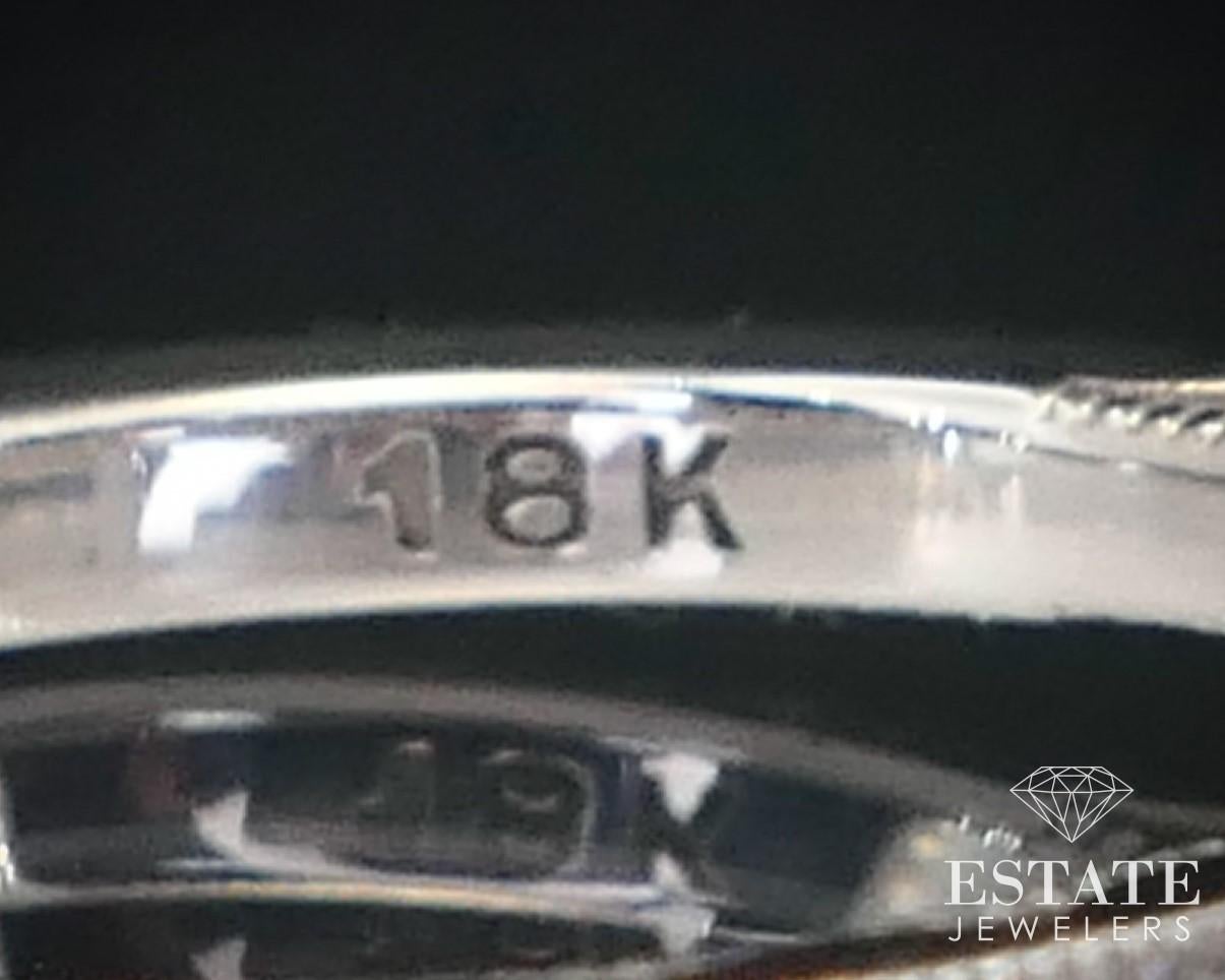 18k White Gold GIA Princess 1.20ct Diamond Tacori Engagement Ring 4.4g i13797 For Sale 1