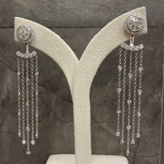 GILIN 18K White Gold Two-Way Ear Jacket Earring