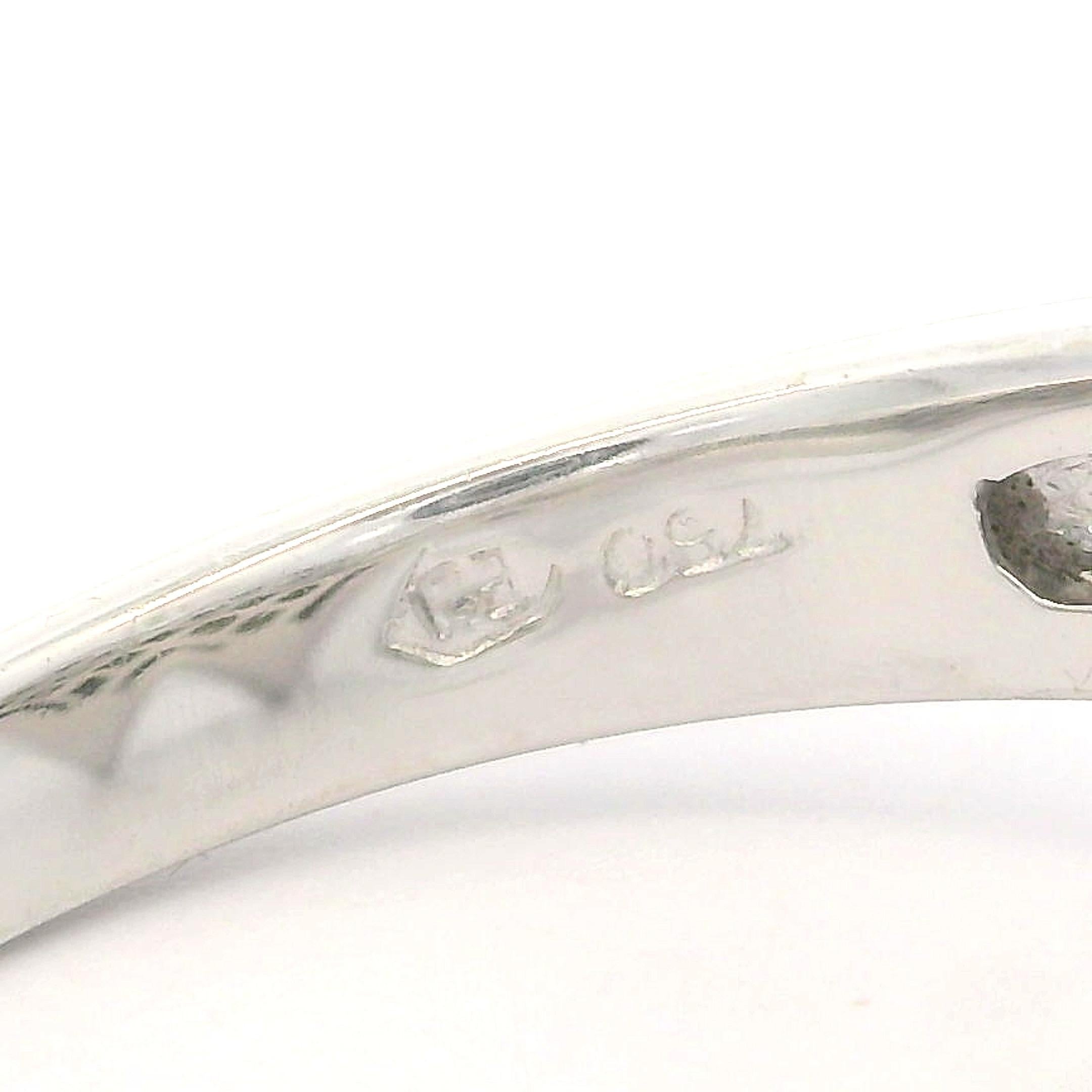 18k Weißgold unsichtbar Set 1,50ctw Diamant 