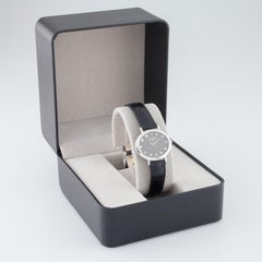 Montre Longines ovale à remontage manuel en or blanc 18 carats, pour femmes, modèle Mov #312