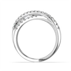 18 Karat White Gold Laval Fashion Diamond Ring '1.00 Carat'