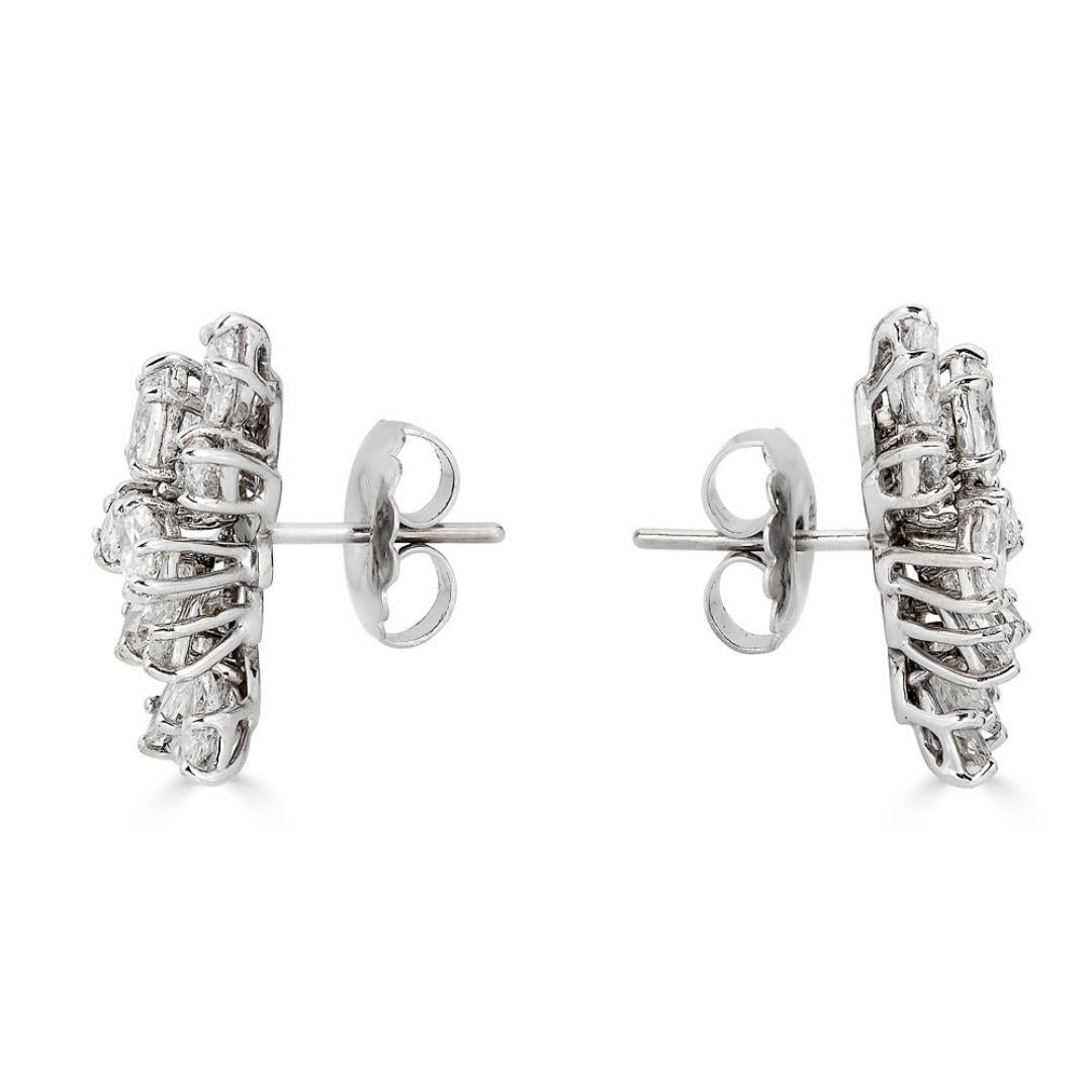 Few diamond cuts have as much raw potential to be transformed into beautiful jewelry as marquise stones. The marquis shape flashes bursts of light, shimmer, and shine with every move, making them the perfect earrings for a classic vintage chic