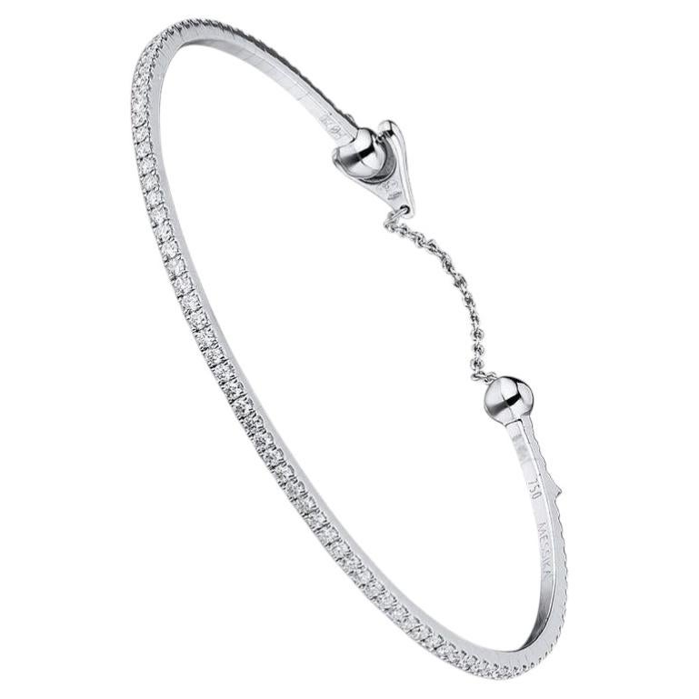 Bracciale Messika in oro bianco 18 ct. con diamanti
