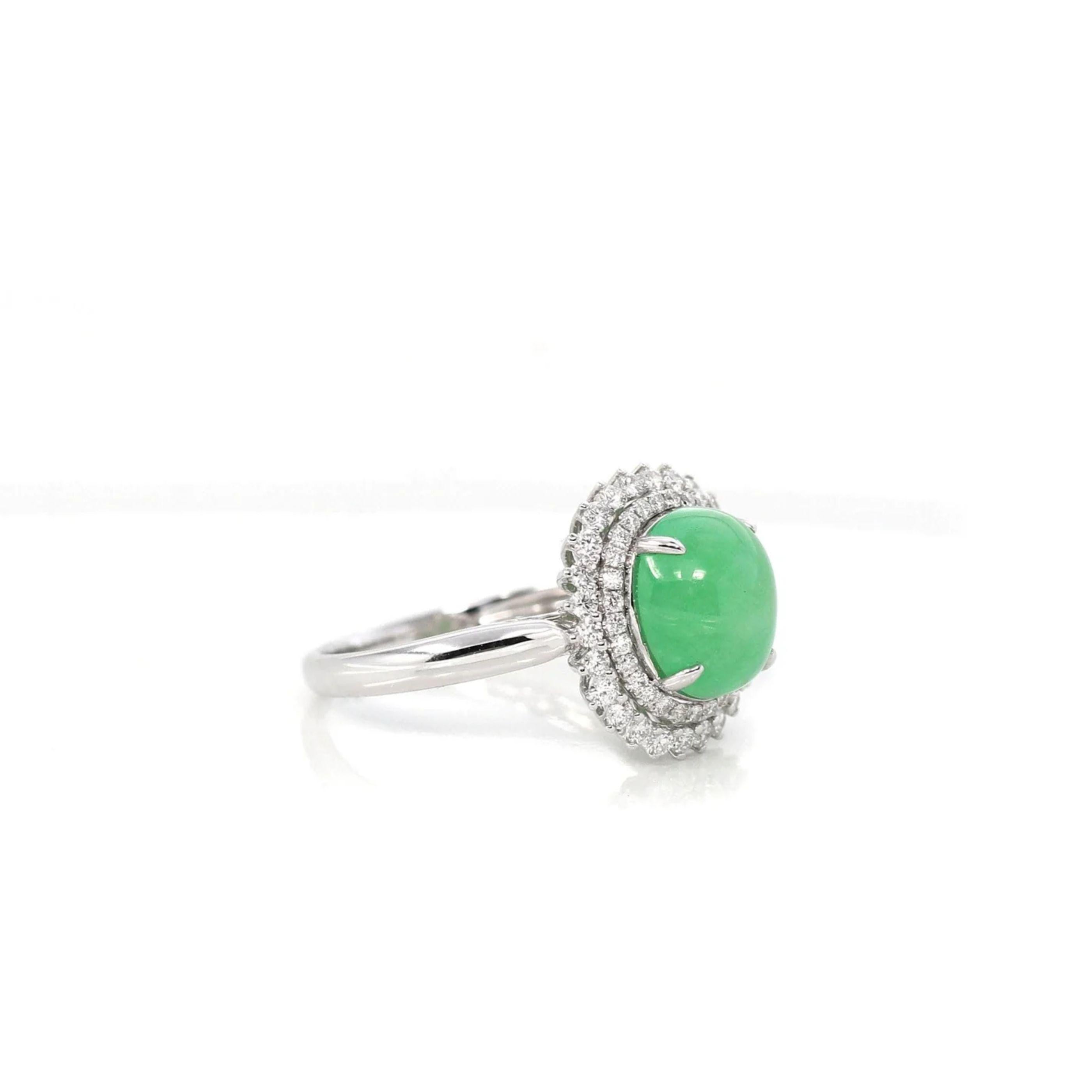 jadeite engagement ring