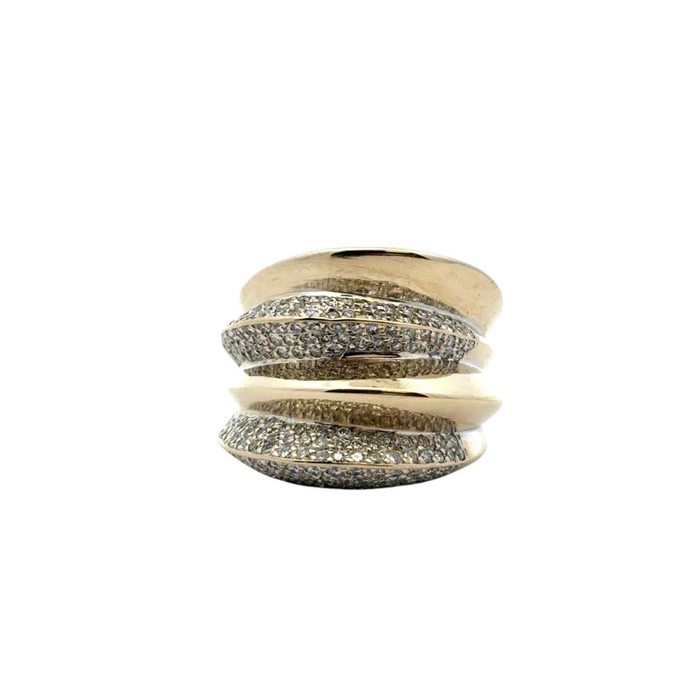 18k White Gold Natural Round Diamond Pave Wide Free Form Ring

This stunning Diamond Pave Wide Ring is in excellent condition and is ready to ship!

Style: Free Form Wide Ring
Material: 18k White Gold
Diamond Details: This ring features Natural