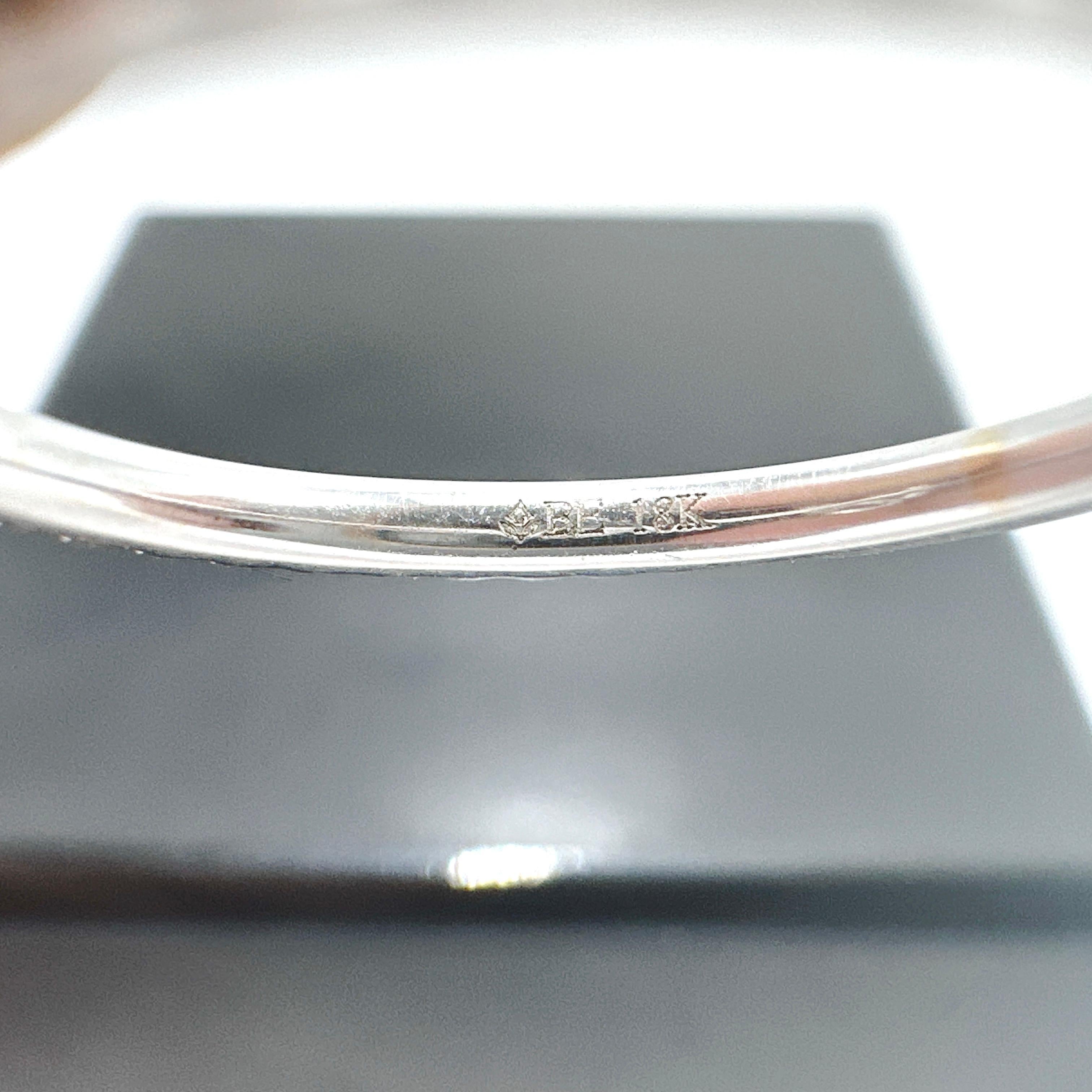 18 Karat Weißgold Natürlicher VS-1 G-H 0,67 Karat birnenförmiger Diamant Halo Verlobungsring 1,13TCW Damen