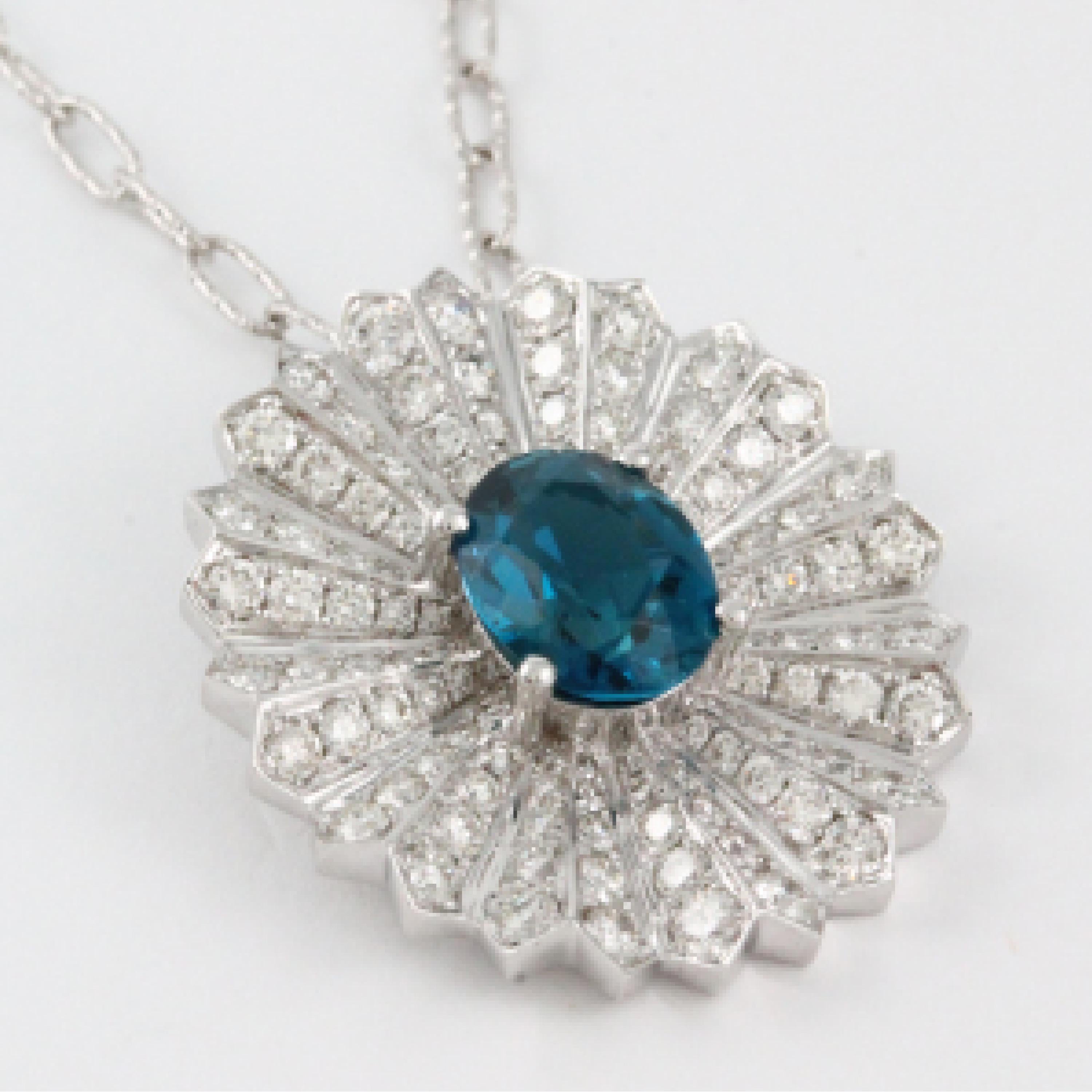 blue topaz jewelry