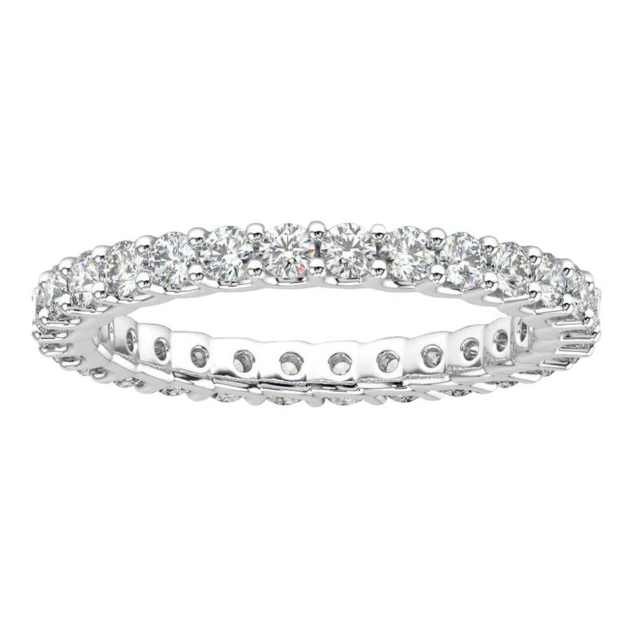 18K White Gold Pavia Eternity "U" Diamond Ring '1 Ct. tw'