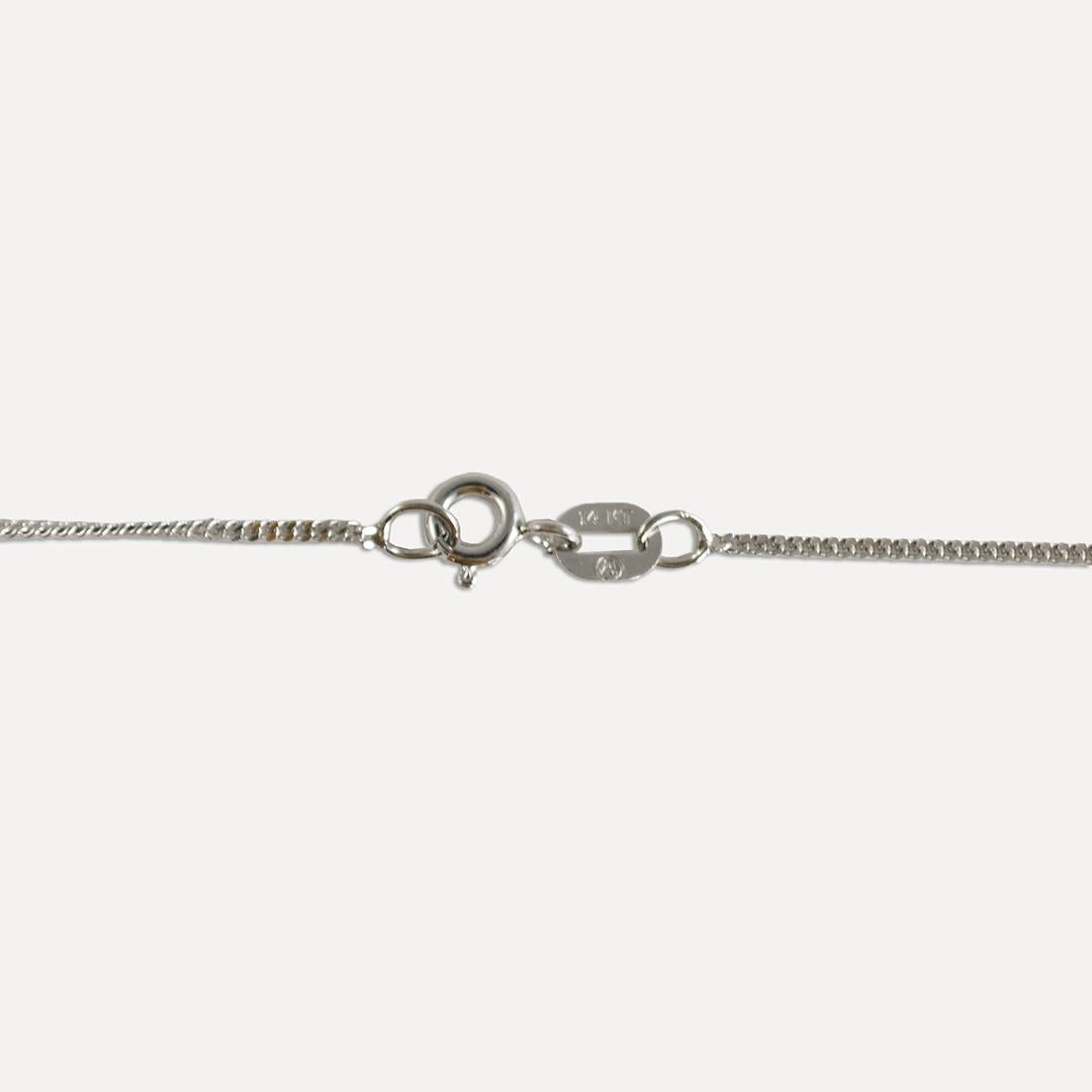 Set di gioielli in oro bianco 18 carati con turchese persiano e diamanti in vendita 4