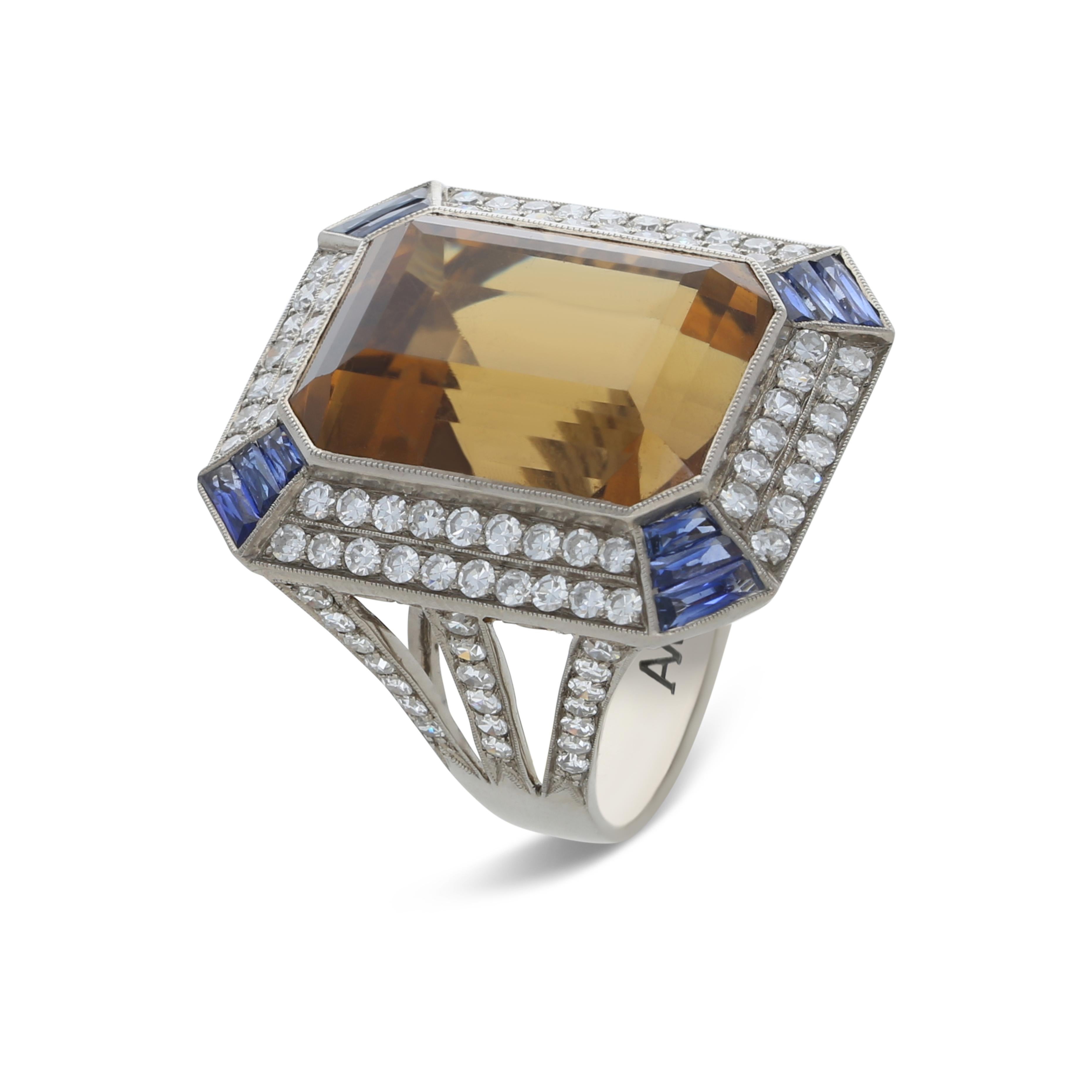 Anello in oro bianco 18 carati In condizioni ottime in vendita a Tel Aviv - Jaffa, IL