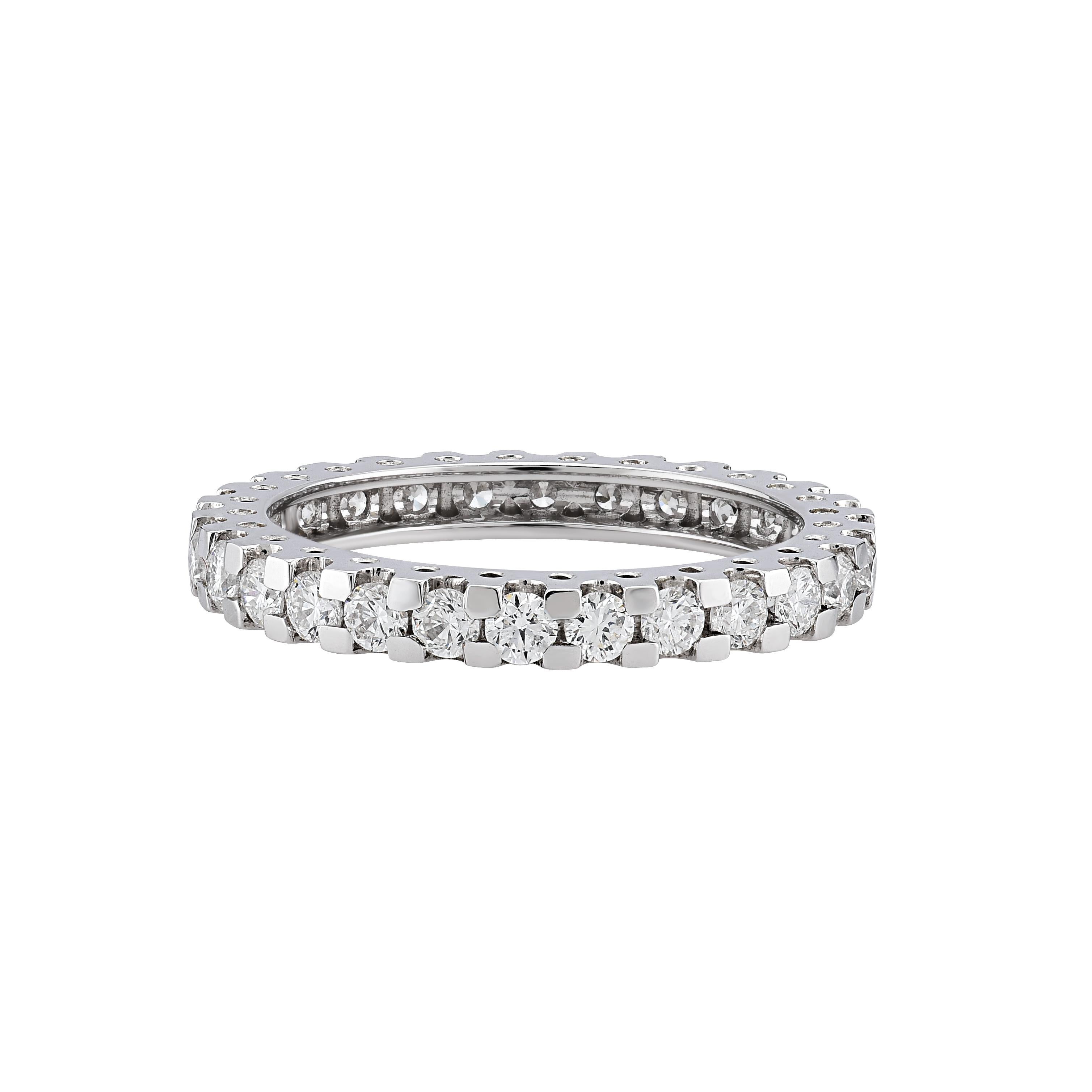Beautiful ring in 18K white gold with diamonds.

MATERIAL
◘ Weight 2.95gr.
◘ 28 Round Diamonds aprox 1,16ct.

READY TO SHIP
*Shipment of this piece is not affected by COVID-19. 
Orders welcome!*

PRADERA is a  second generation of a family run