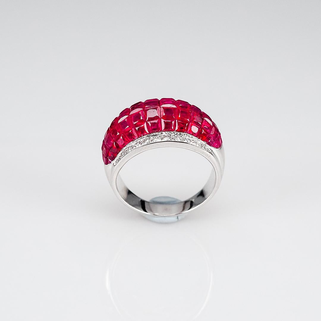 ruby dome ring