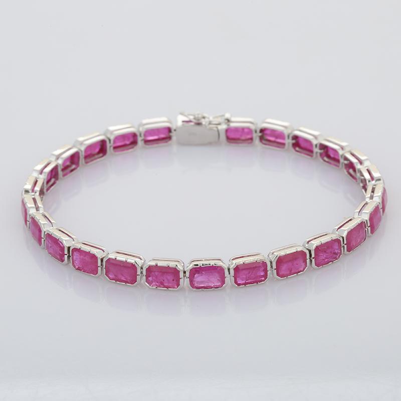 ruby tennis bracelets