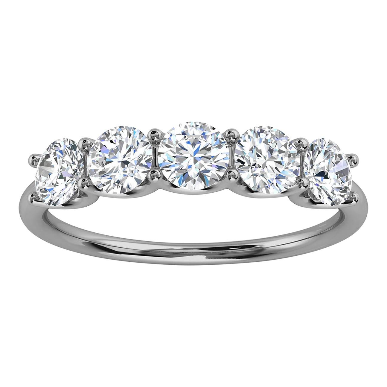 18K White Gold Sevilla Diamond Ring '1 Ct. tw' For Sale
